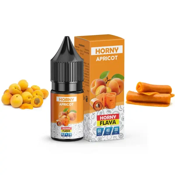 سالت هورنی لواشک زرد آلو | Horny Flava 30 ml  Apricot LEATHER FRUIT