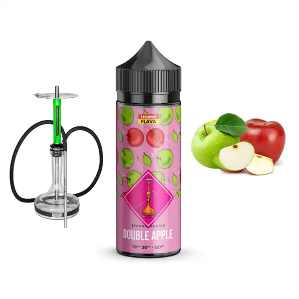 جوس 120 میل هورنی قلیانی دوسیب | Horny 120 ml Double Apple SHISHA
