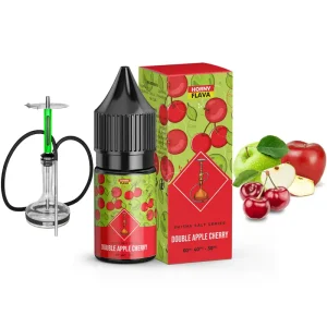 سالت هورنی دوسیب آلبالو قلیانی | Horny Flava 30 ml Double Apple Cherry SHISHA