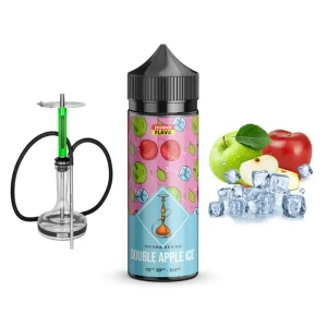 جوس 120 میل هورنی قلیانی دوسیب یخ | Horny 120 ml Double Apple Ice SHISHA