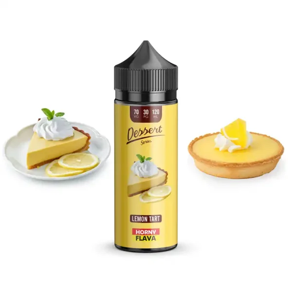 Horny Flava 120 ml Lemon Tart DESSERT