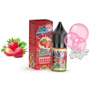 سالت هورنی آدامس توت فرنگی | Horny 30 ml Sour Strawberry BUBBLEGUM