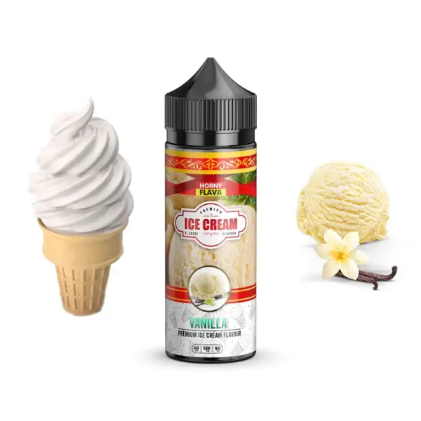 Horny Flava 120 ml Vanilla IC CREAM